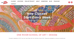 Desktop Screenshot of oneriverschool.com